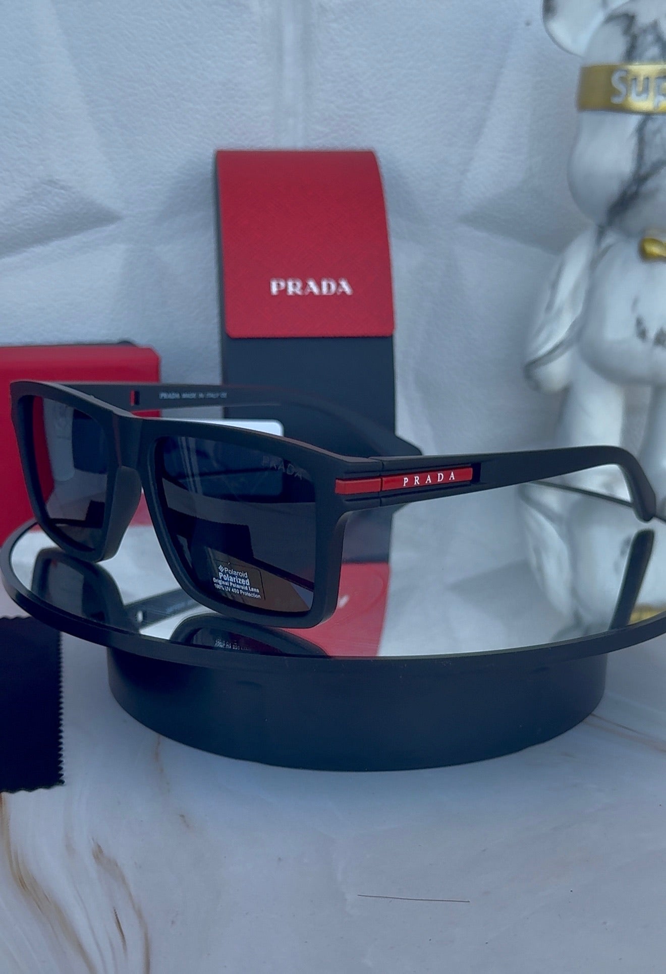 Lentes Prada Ralla roja