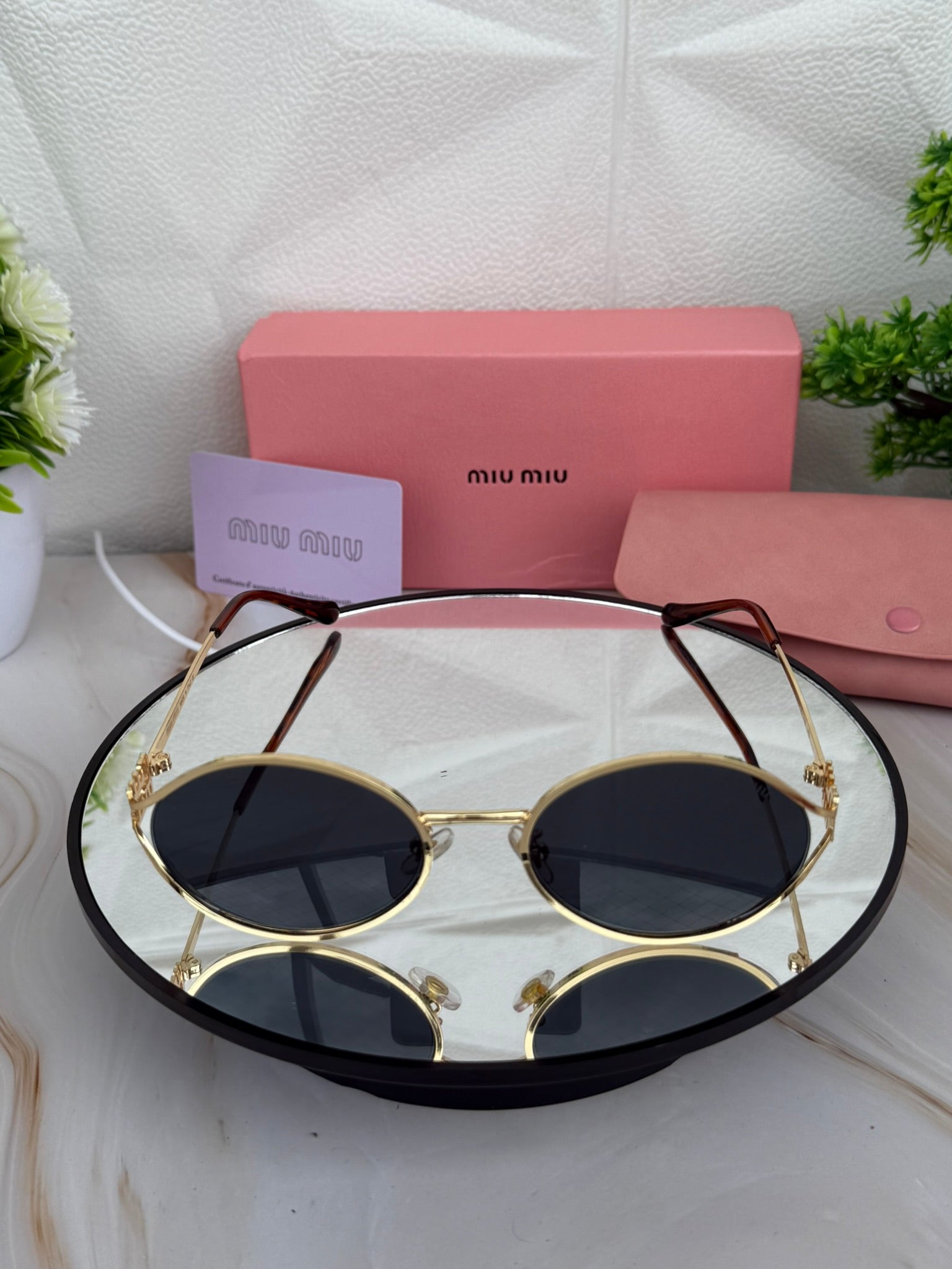 Lentes Miumiu Ovalados
