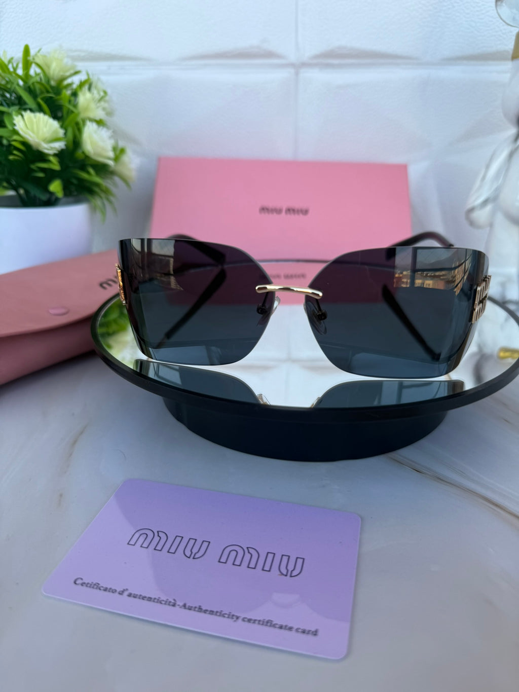 Lentes Miumiu Vidrio