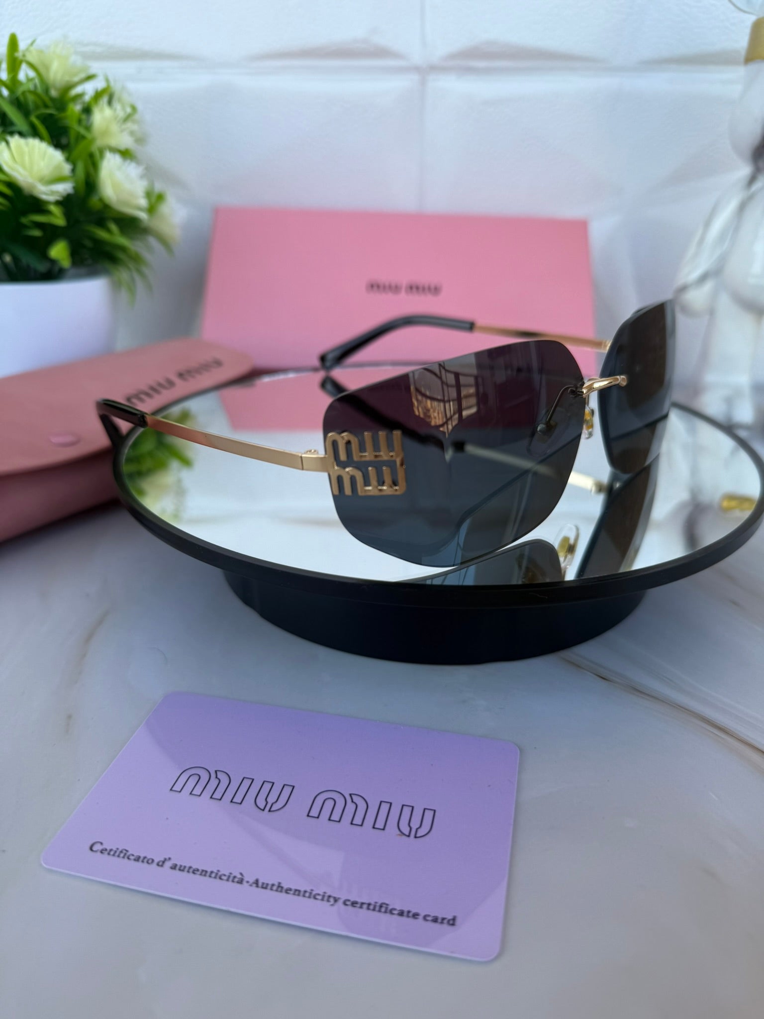 Lentes Miumiu Vidrio