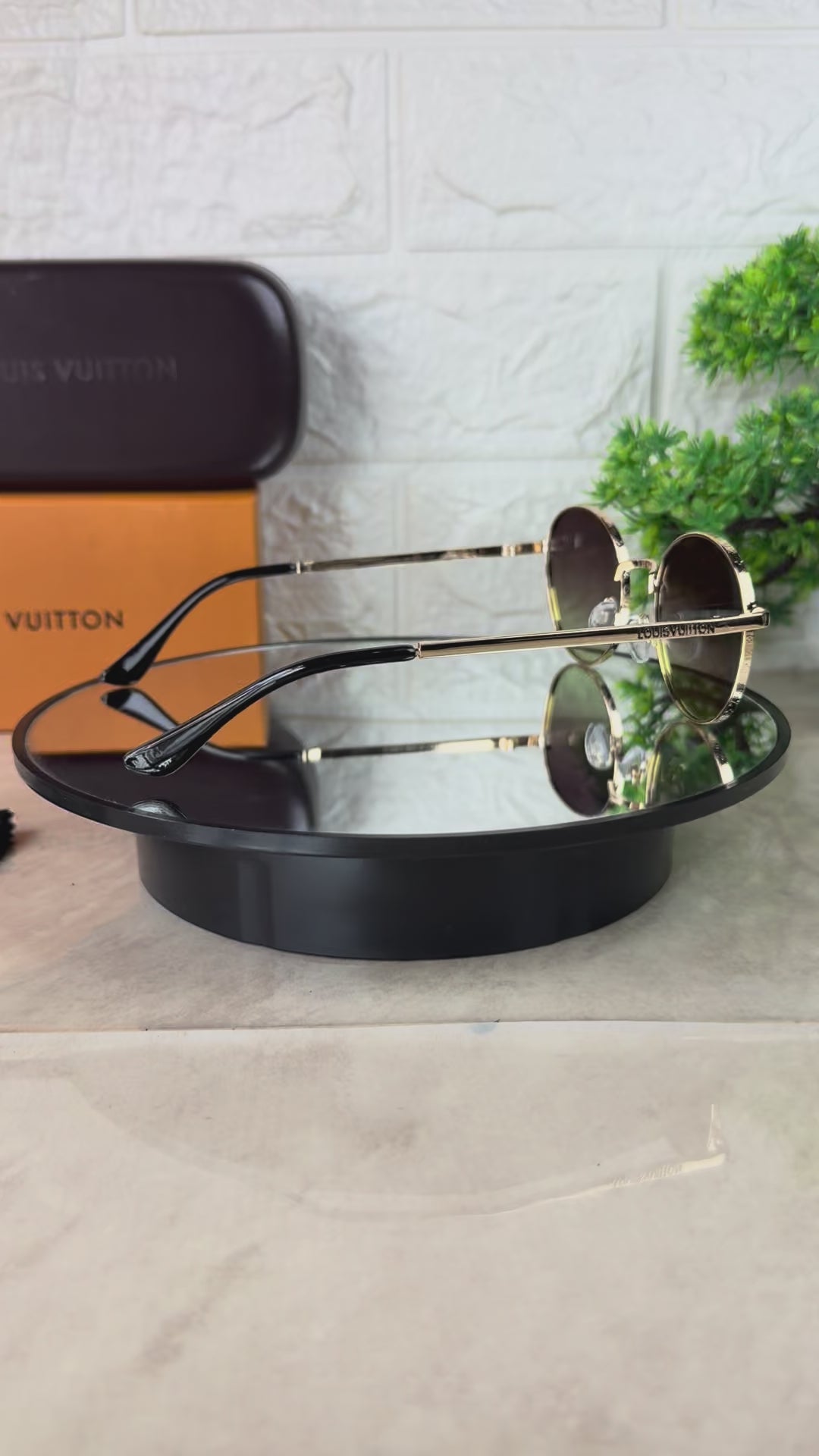 Lentes de sol LV Redondo